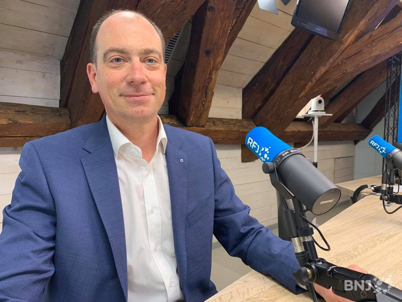 Thierry Charmillot, directeur général de l'Hôpital du Jura, évoque le positif de l'année 2020 et les perspectives d'avenir (photo: archives).