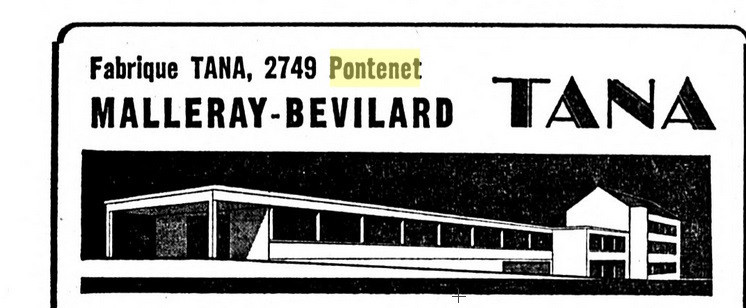 L'en-tête d'une annonce de l'entreprise recherchant des mécaniciens en 1968. (Photo: Quotidien La Sentinelle du 10 septembre 1968)