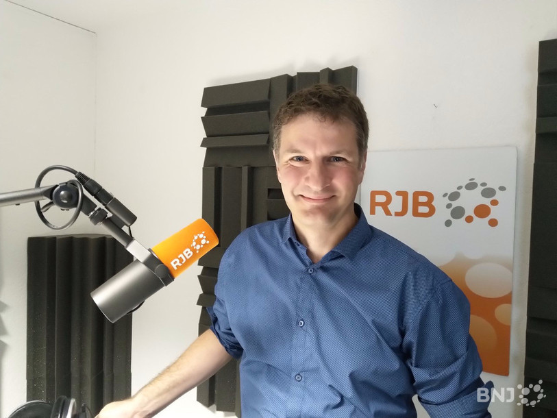 Florent Cosandey, chef de la section francophone de l’Office de l’enseignement secondaire du 2e degré et de la formation professionnelle dans le canton de Berne, dans nos locaux.