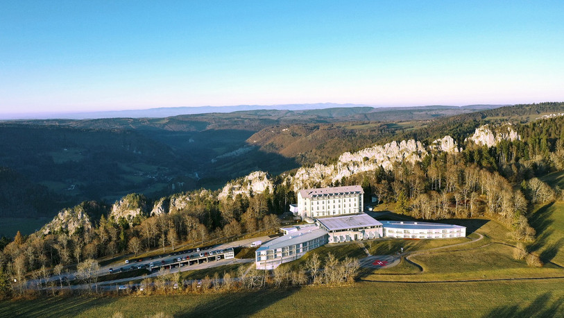 La clinique du Noirmont a accueilli en moyenne 83 patients par jour en 2019. (Photo : Clinique du Noirmont)