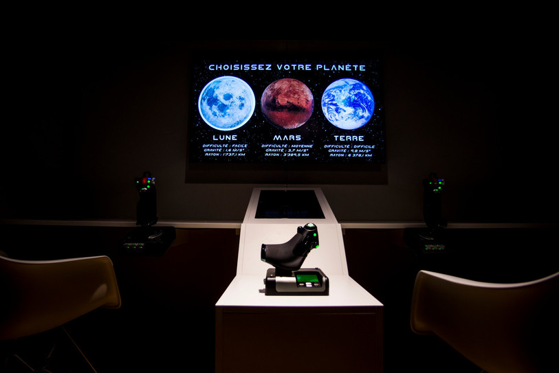 La nouvelle exposition de Jurassica Museum enverra les visiteurs dans l'espace. (Photo: Gaëlle Schwimmer)