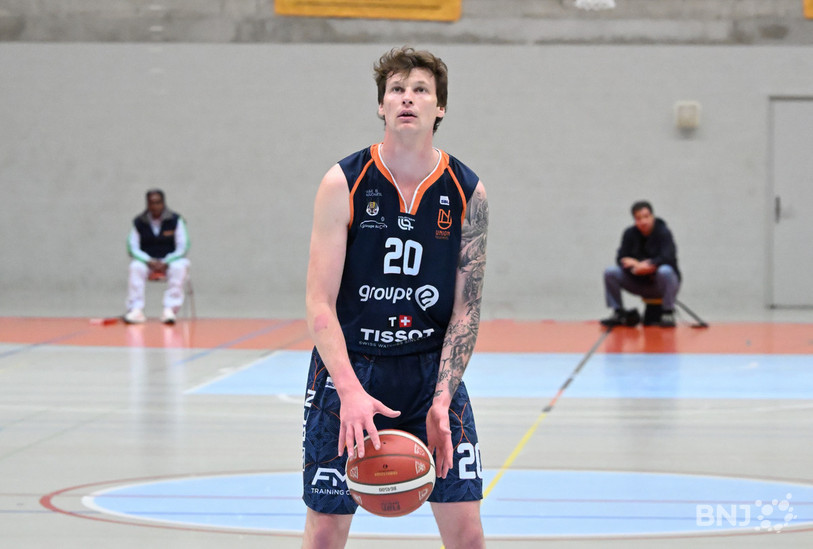 A Bâle, Brendan Favre a été le meilleur marqueur d'Union. (photo : Georges Henz).