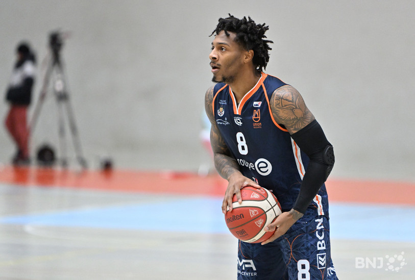 Justin Hill ne se met pas de pression à l'aube des play-off de Swiss Basketball League.  (photo : archives Georges Henz).