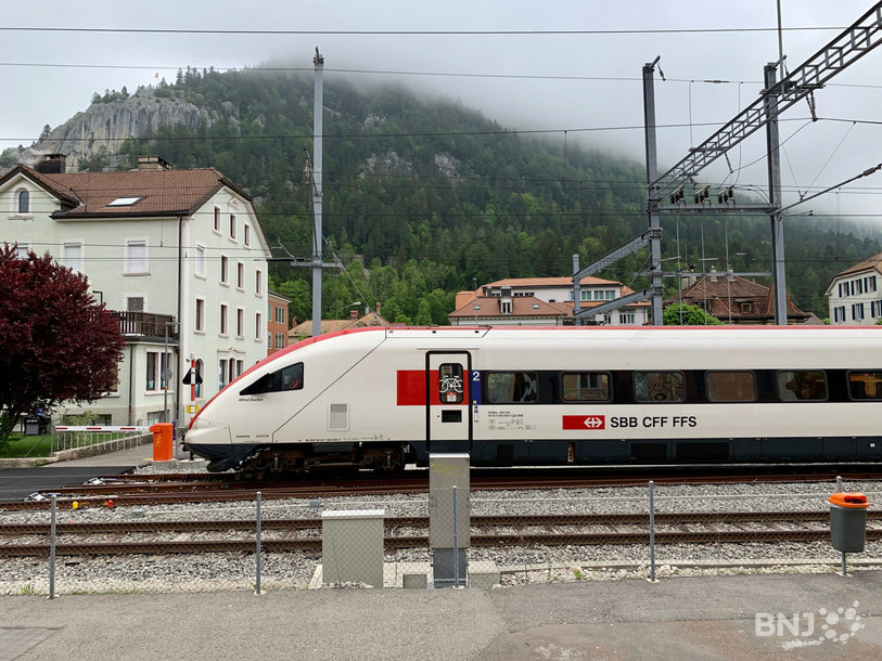 Certains Vallonniers ont été surpris de voir des ICN occuper la gare de Fleurier.