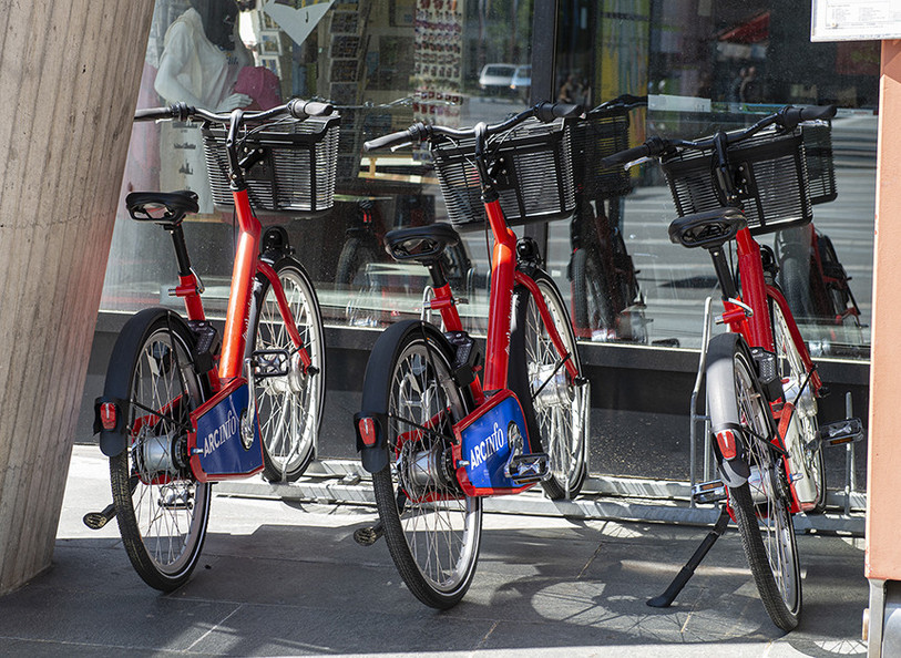 Quatre stations Velospot supplémentaires seront créées ces prochaines semaines. (photo : Ville de La Chaux-de-Fonds / A. Henchoz)