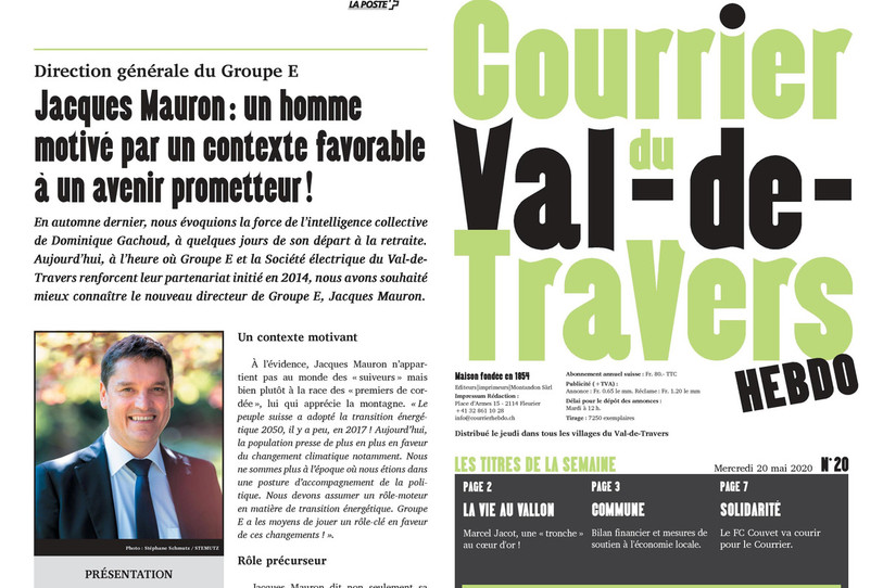 Le journal souffre lui aussi de la crise du Covid-19.