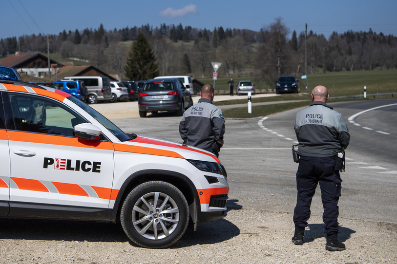 Le site de l’étang de la Gruère avait été fermé par le Gouvernement jurassien le jeudi 9 avril. (Photo KESTONE/ATS)