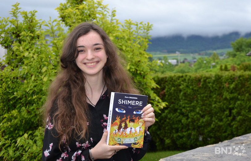 Marie Draghinda, 18 ans, est l'auteure de Shimère, paru il y a quelques mois.