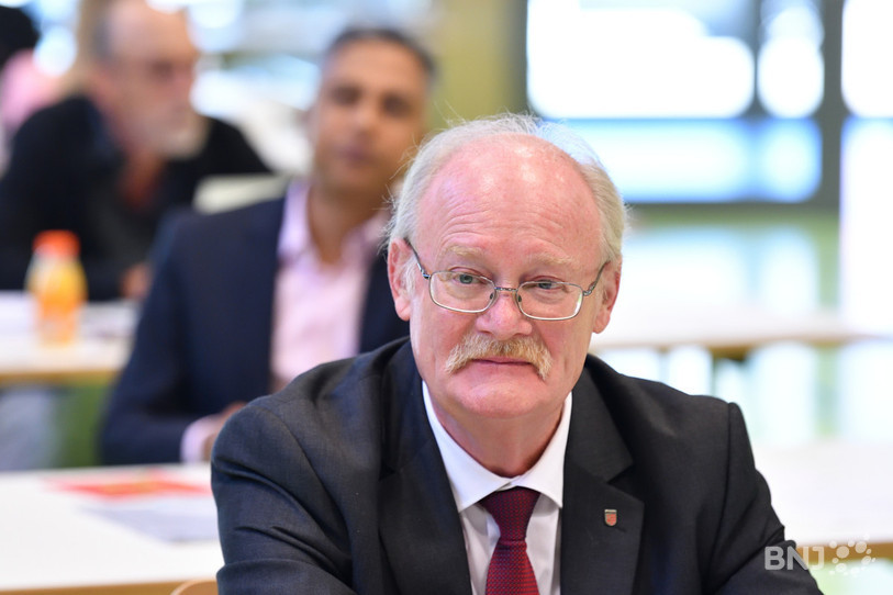 Pierre-André Comte veut interdire l'écriture inclusive au sein de l'Etat jurassien. (Photo : Georges Henz/archives).
