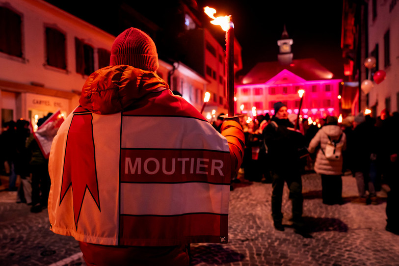 Le PSA de Moutier ne compte pas changer à la suite du transfert de la cité prévôtoise dans le Jura selon son président Mathieu Houmard. (Photo : KEYSTONE/Jean-Christophe Bott.)