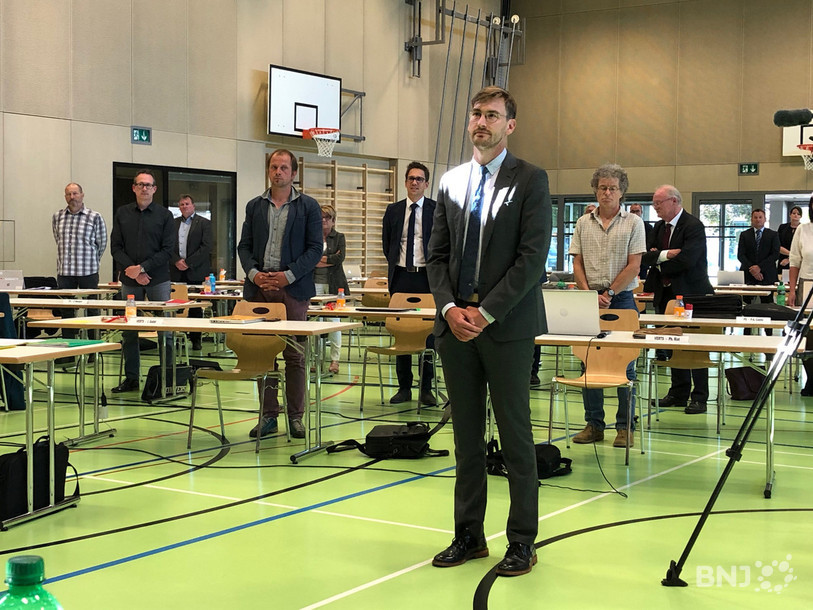 Laurent Crevoisier a fait sa promesse solennelle devant le Parlement jurassien.