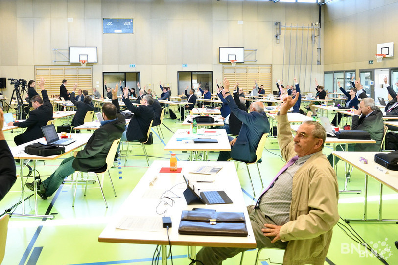 Le Parlement jurassien s'est réuni à Courroux mercredi.