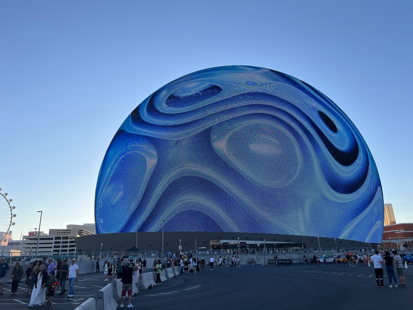 Sphere of Las Vegas. Photo : Unsplash