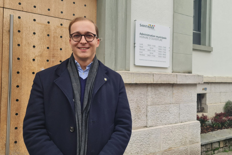 Pour Corentin Jeanneret, maire de St-Imier, sa commune a un rôle à jouer dans l'avenir du Jura bernois et du Grand Chasseral. (Photo : archives)