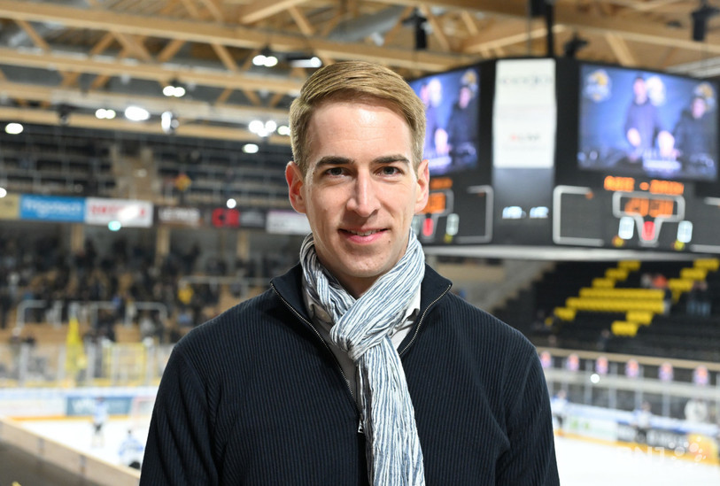 Yannick Rebetez prend une place aux côtés de Julien Vauclair dans la direction sportive du HC Ajoie. (Photo : Georges Henz)