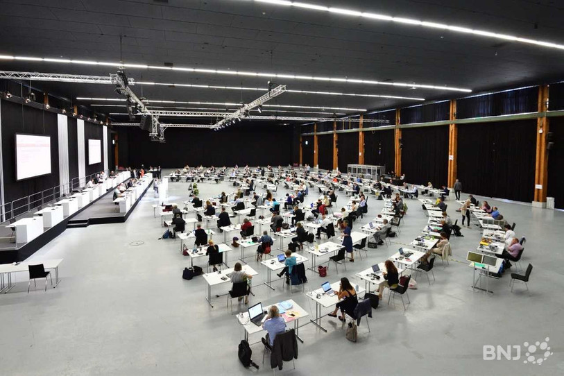 Les députés se retrouveront une fois encore à BernExpo. (Photo : Georges Henz)