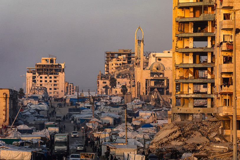 Malgré le cessez le feu entré en vigueur le 10 octobre dernier, la situation humanitaire à Gaza demeure catastrophique pour plusieurs ONG. (Photo : Keystone / EPA / Mohammed Saber)