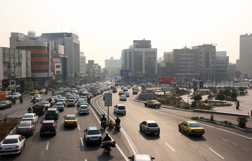 La population iranienne descend dans la rue depuis une dizaine de jours. (Photo : EPA/ABEDIN TAHERKENAREH).
