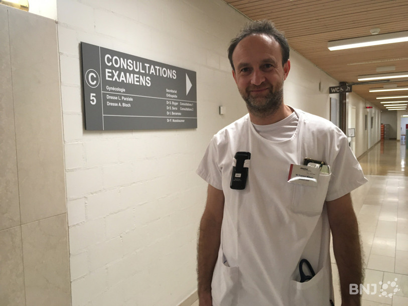Patrick Wilson, médecin-chef à l’H-JU, estime que la situation est sous contrôle.