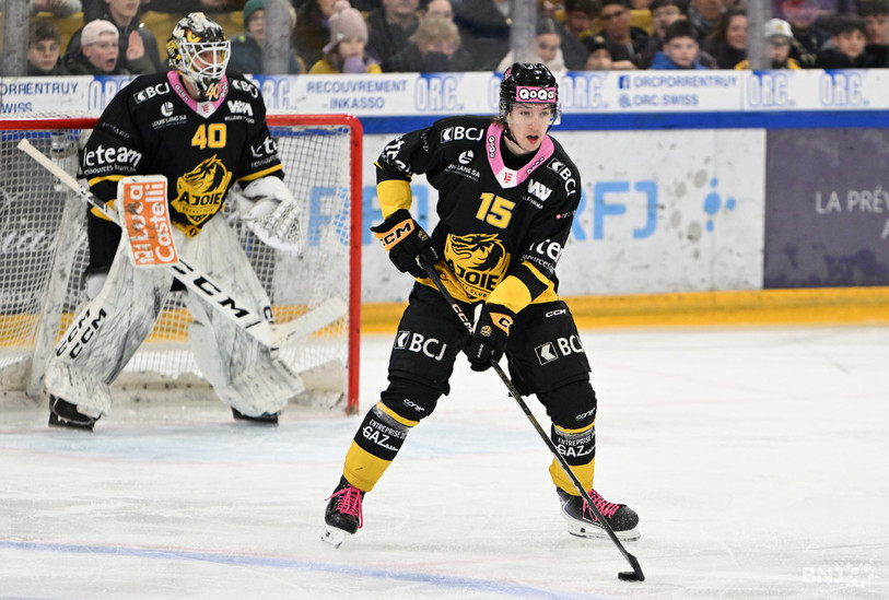 Gaël Christe se livre sur ses perspectives d'avenir avant le derby contre Bienne. (Photo archives : Georges Henz).