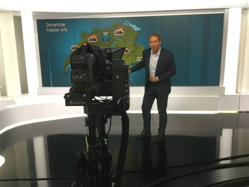 Philippe Jeanneret a présenté la météo sur la RTS pendant 36 ans. (Photo : Philippe Jeanneret)