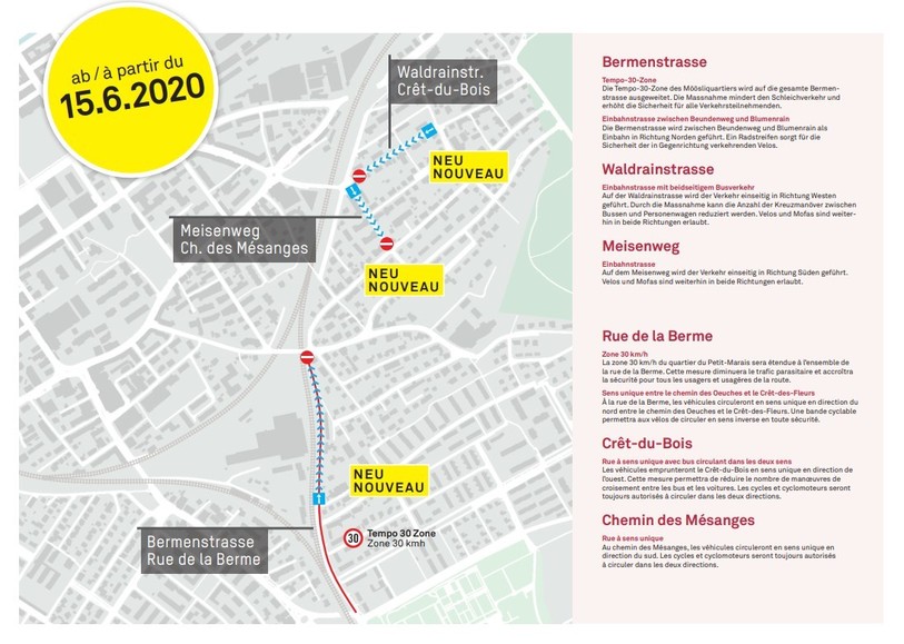 Les changements entreront en vigueur après plusieurs rebonds judiciaires. (Photo : ville de Bienne)