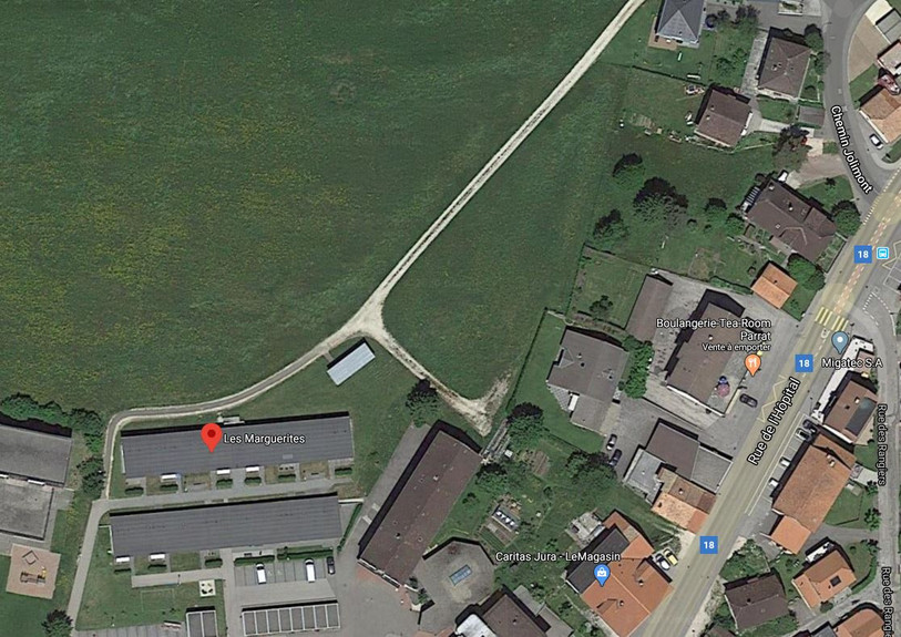 Le nouveau bâtiment doit voir le jour au centre de Saignelégier, à proximité des Marguerites.