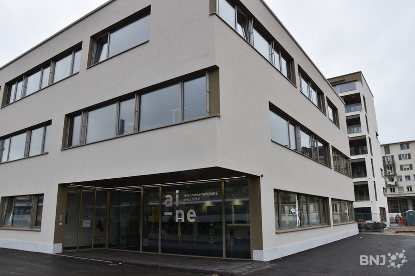 Les bureaux de l'OAINE à La Chaux-de-Fonds. (Photo : archives)