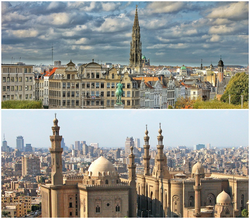 Bruxelles et Le Caire attendent un artiste biennois. (Photos d'illustration)