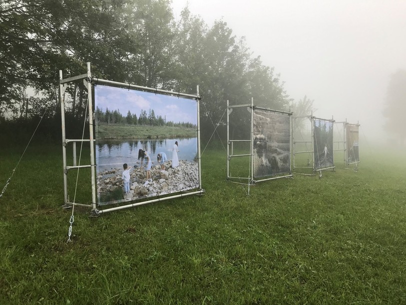 Lesvisiteurs venaient de Suisse, mais aussi de France, notent les organisateurs. (photo: exposition FORMAT)