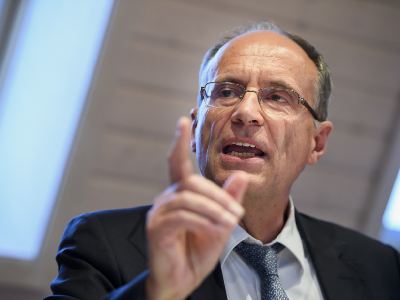 Le nom du successeur de Damien Piller à la présidence de l'administration de Migros Neuchâtel-Fribourg devrait être connu sous peu. (Photo : archives Keystone/Anthony Anex).