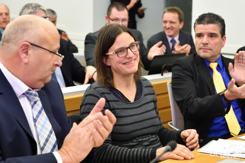 Brigitte Favre veut se lancer dans la course au Gouvernement jurassien (photo : Georges Henz/archives).