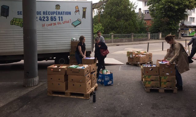 Les Jurassiens ont permis de récolter 11tonnes de produits de première nécessité. (Photo : Cartons du Cœur).