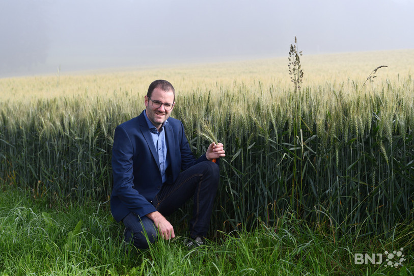 Michel Darbellay va céder son fauteuil de directeur d'AgriJura pour intégrer la direction de l'USP. (Photo: Georges Henz)