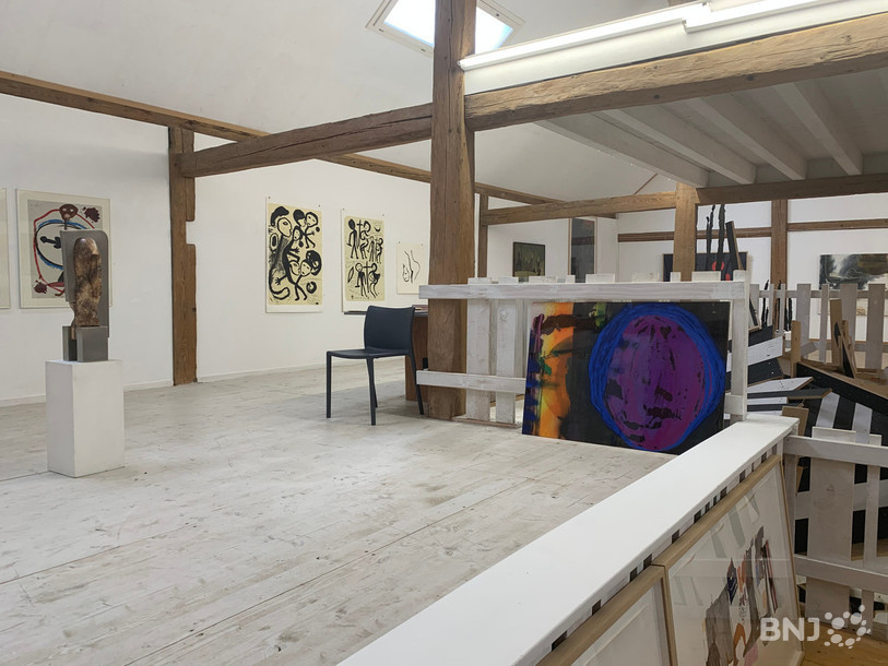 La galerie accueille des oeuvres d'artistes de tous les horizons.