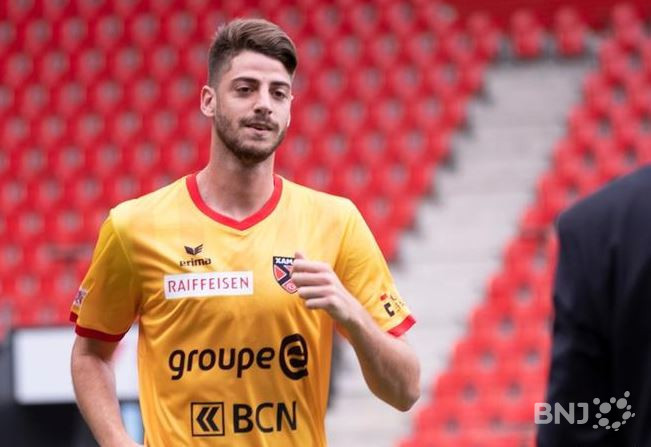 L'ancien Xamaxien Maikel Santana continuera à jouer au football, mais au niveau amateur avec le FC Saint-Blaise. (Photo : Neuchâtel Xamax FCS)
