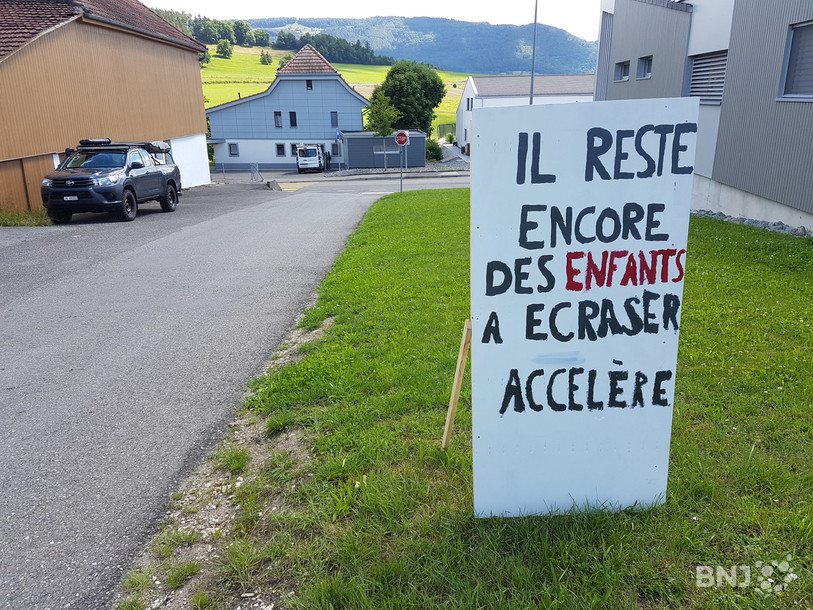 Un trait d'humour noir pour réveiller les consciences.