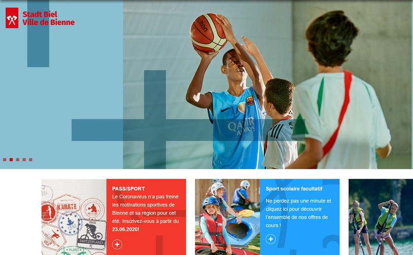 Les informations sont disponibles sur le site du service des sports de la ville de Bienne.