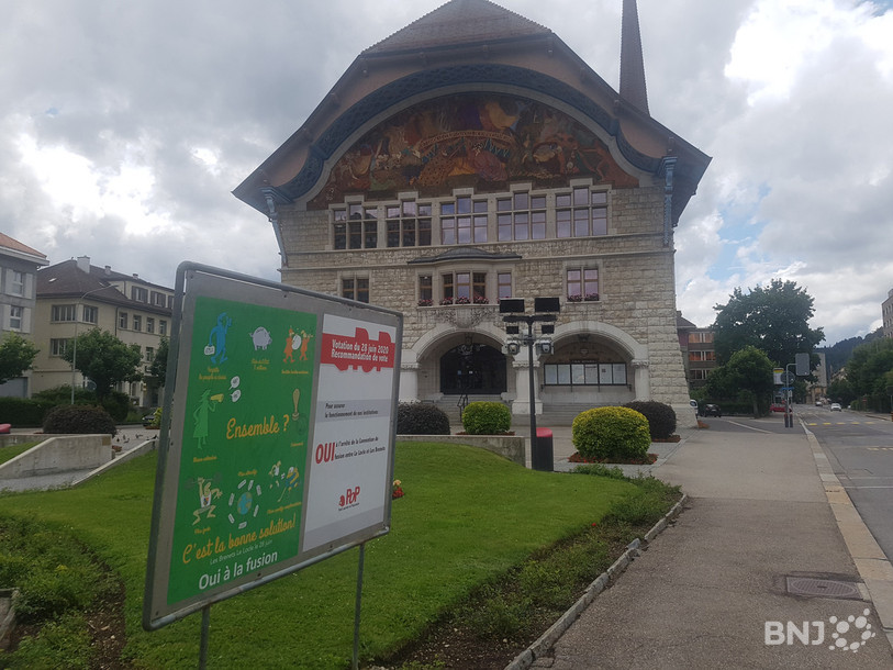 Les citoyens du Locle, comme ceux des Brenets, ont dit oui à la fusion dimanche.