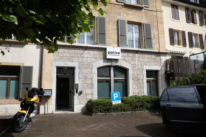Le poste de police de Boudry a fait peau neuve. (Photo : Police neuchâteloise)