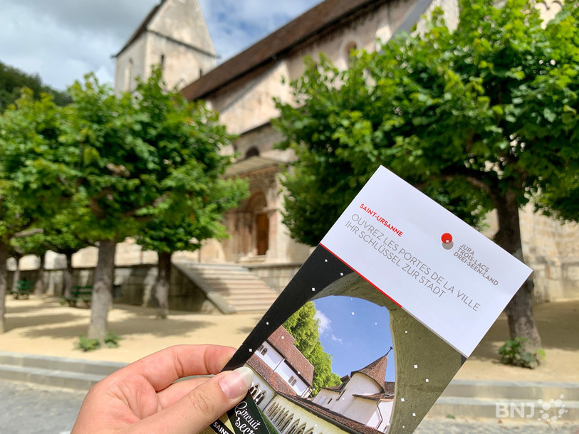 Le circuit emmène les visiteurs à travers St-Ursanne.