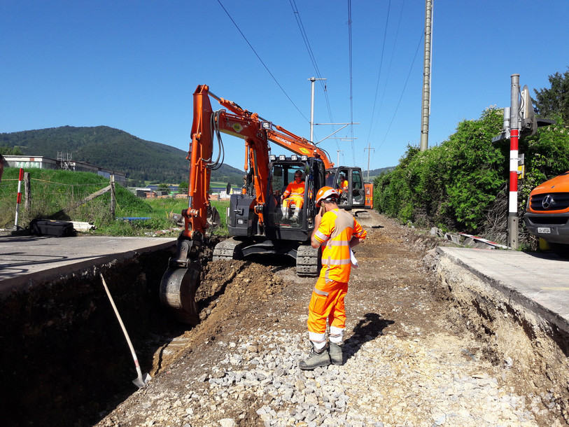 La voie ferrée entre Bassecourt et Glovelier sera entièrement renouvelée