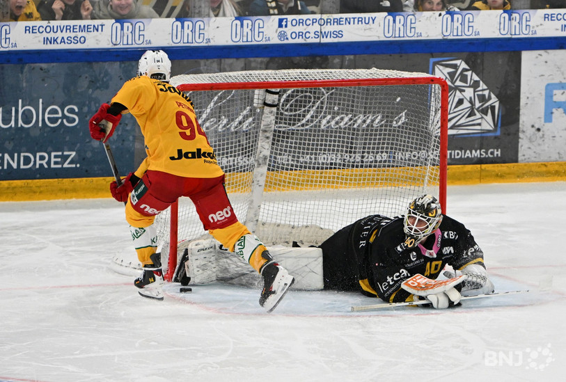 Lors de la séance de tirs au but, Damiano Ciaccio a détourné notamment la tentative de Patrick Petrini. (Photo : Georges Henz)