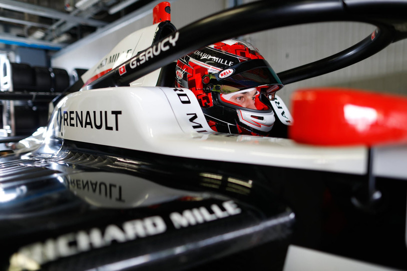 Grégoire Saucy dans le baquet de sa monoplace du team ART Grand Prix (photo : Renault Sport Series).