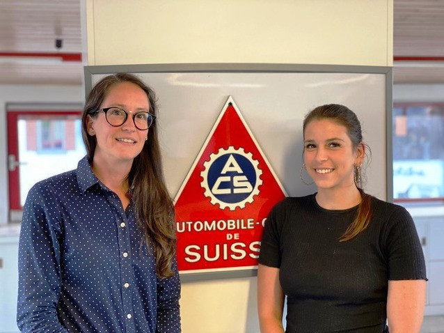 Deux femmes pour une première helvétique à la tête de la section Les Rangiers de l'Automobile Club de Suisse. Melissa Metafuni Vuillaume (à droite) a rejoint Laure Hertzeisen (à gauche).