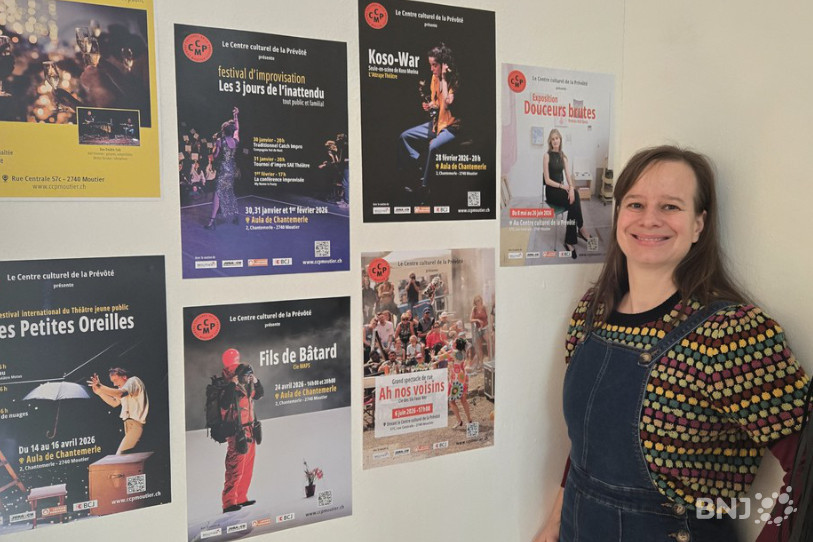 Jeannine Gretler avait le sourire pour présenter le programme concocté pour le premier semestre à Moutier.