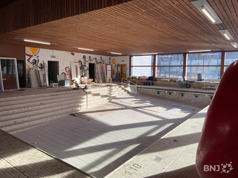 Les travaux avancent.