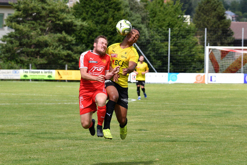 Hervé Tschanz et le FC Bassecourt n'ont pas réussi à passer l'épaule face à Tavannes/Tramelan (photo : Georges Henz).