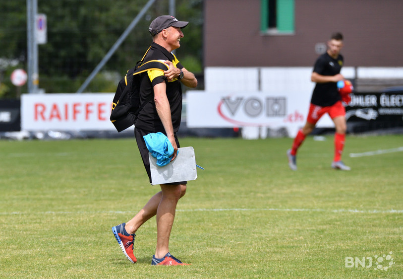 Le directeur technique du FC Bassecourt Fabrice Ribeaud ne remet pas tout en cause. (Photo : archives/Georges Henz).