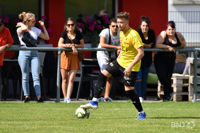 Charlie Mobili et le FC Bassecourt ont partagé l'enjeu contre la réserve du FC Lucerne (photo : archives Georges Henz).